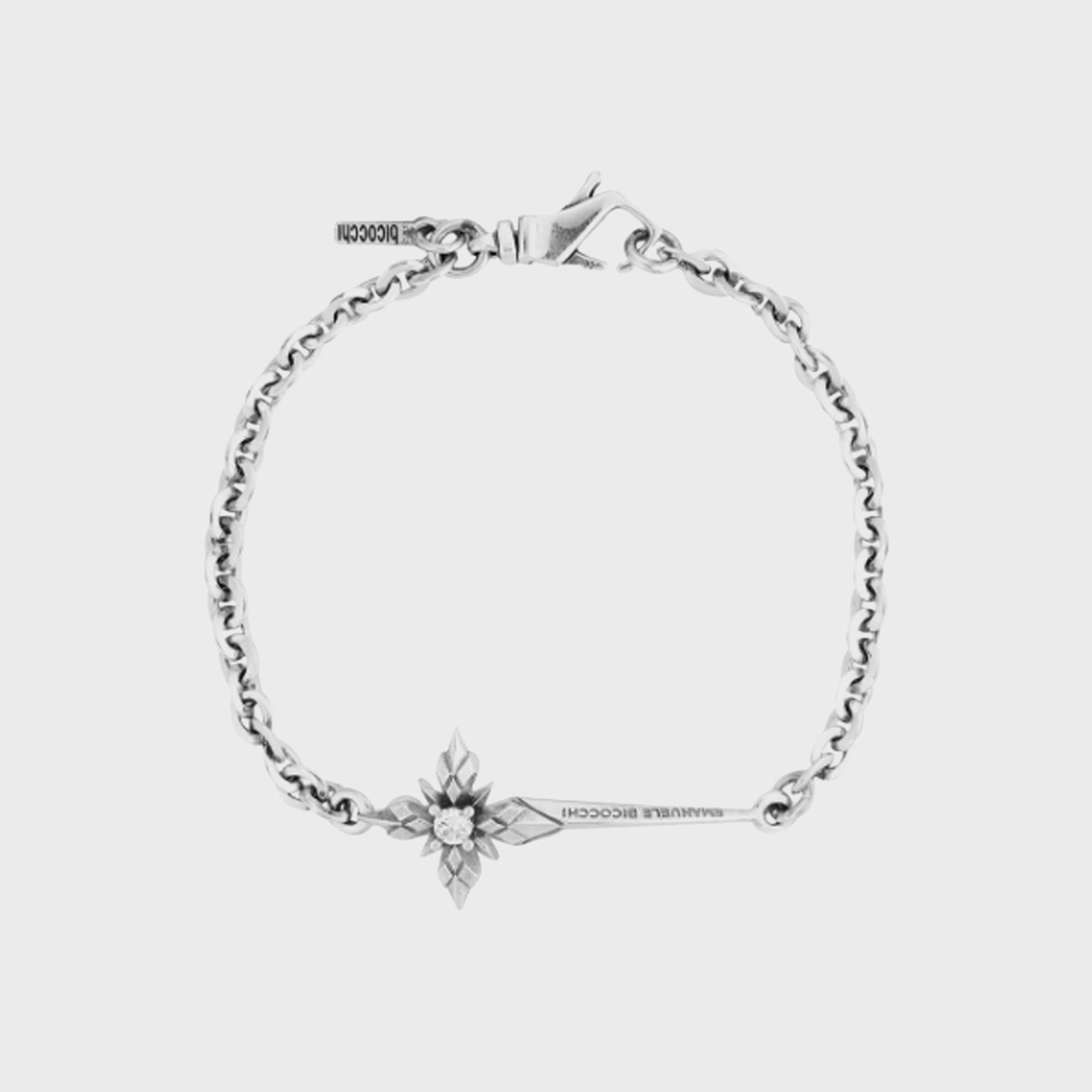 Emanuele Bicocchi Pugnale Bracelet - Silver – Kith UK
