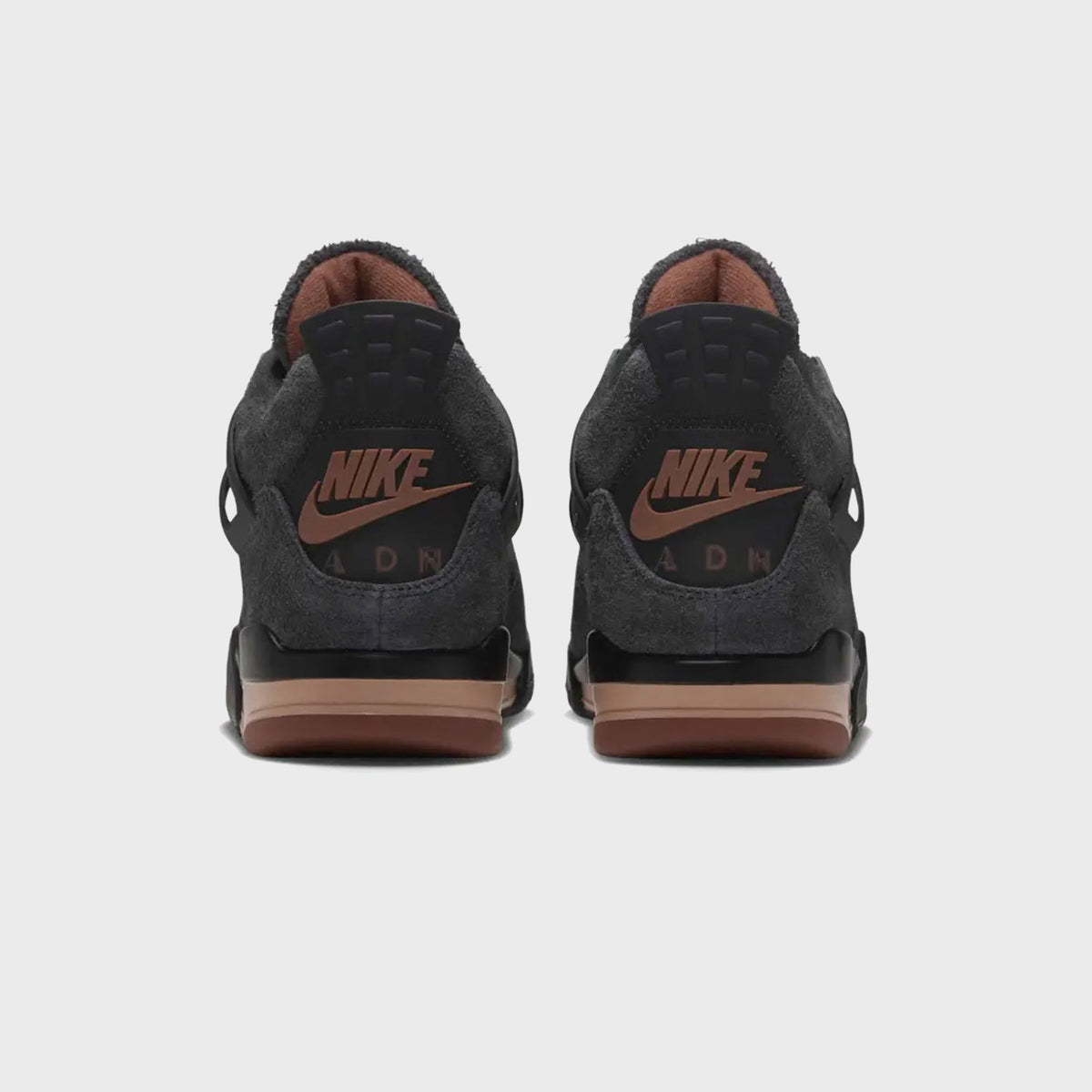 Jordan Air Jordan 4 Retro - Black / Red Bark / Dark Smoke Grey / Smoke Grey / Hemp