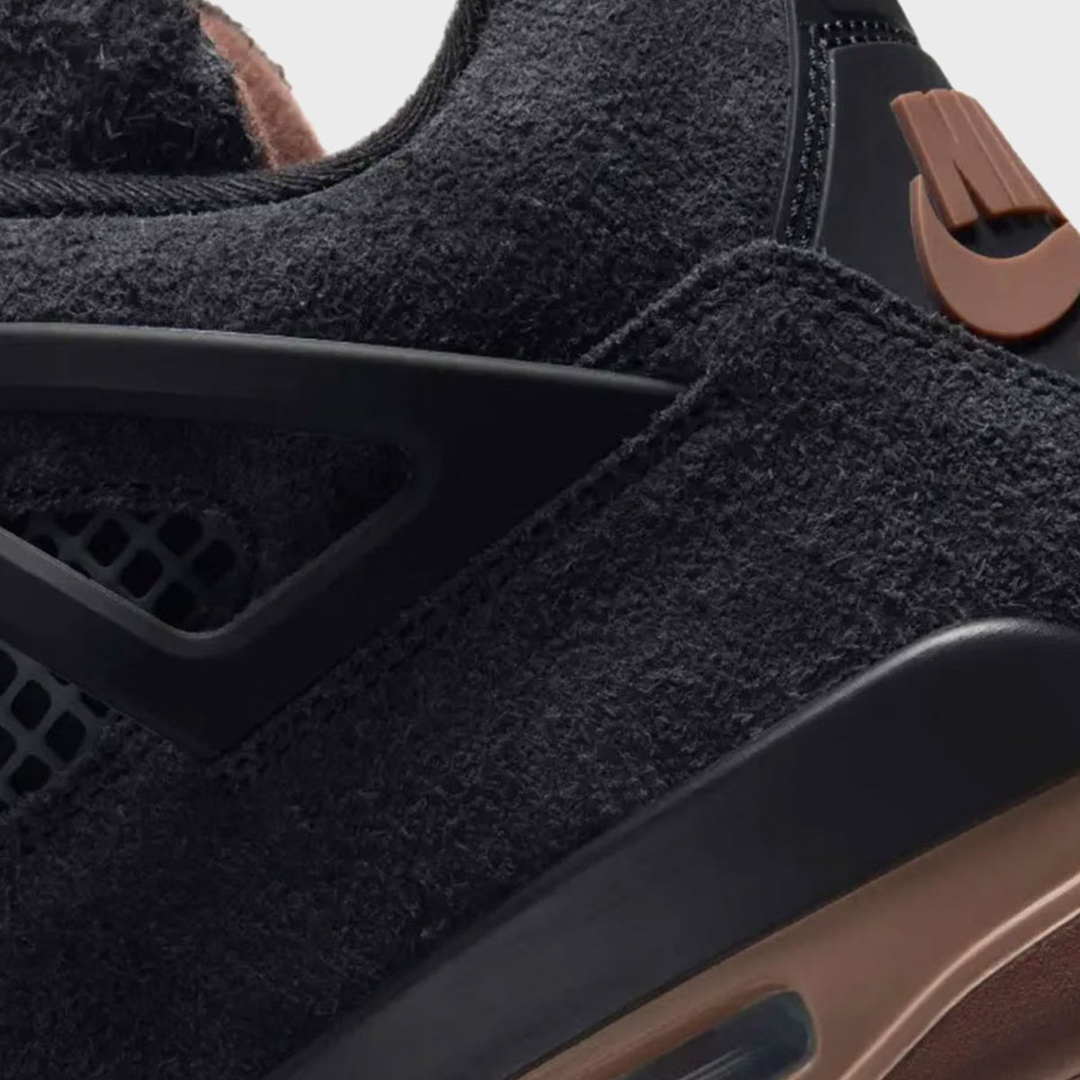 Jordan Air Jordan 4 Retro - Black / Red Bark / Dark Smoke Grey / Smoke Grey / Hemp