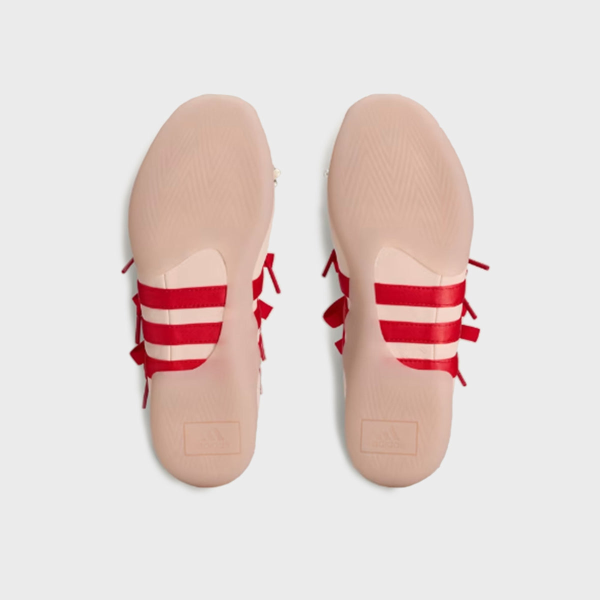 adidas x Simone Rocha WMNS Taekwondo Ballerina Leather - Pink Tint / Pink Tint / Better Scarlet