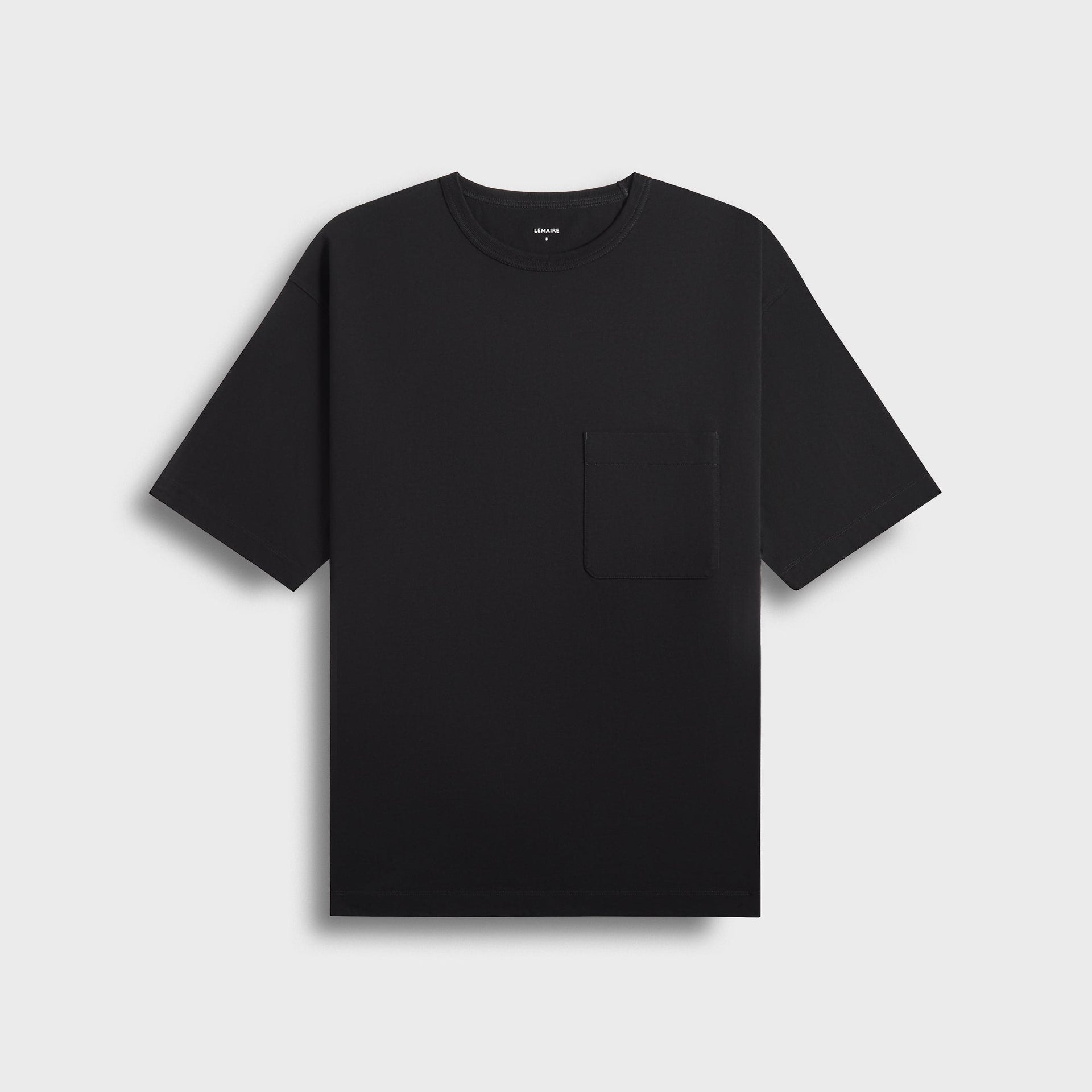 Lemaire Boxy Tee in Black
