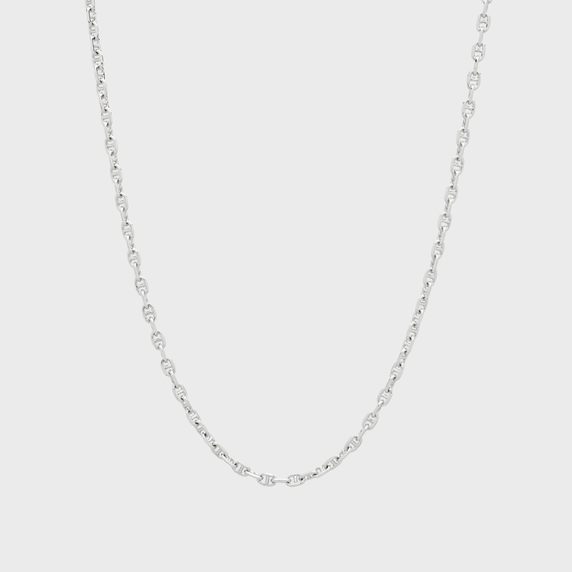 Tom Wood Cable Chain 20.5" - Silver