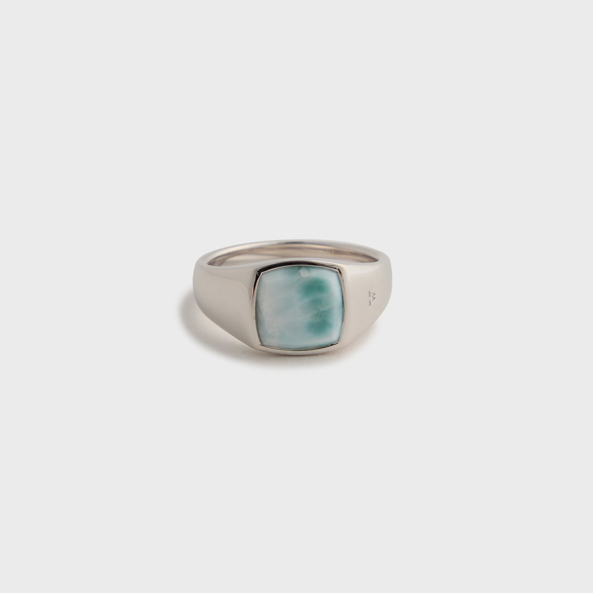 Tom Wood Kay Ice Blue Ring - Silver