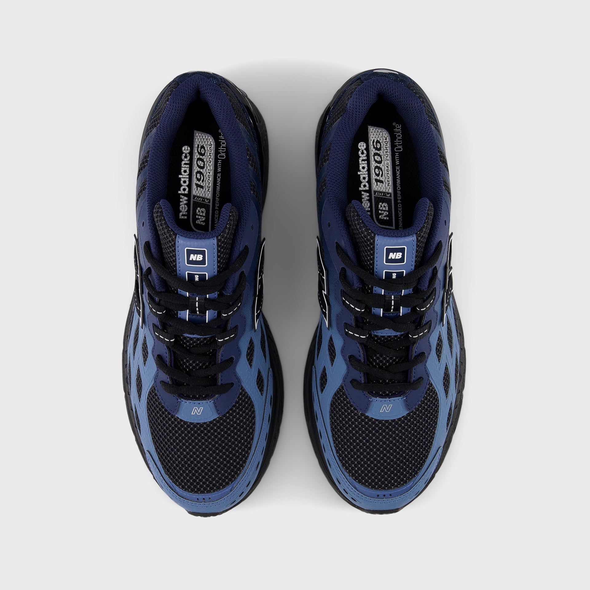 New Balance 190W - Black / Dark Shoreline Blue