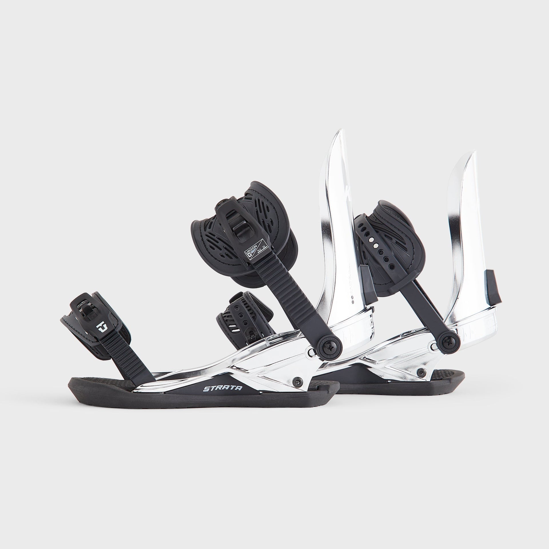 Kith for Union Binding Company Strata Snowboard Binding - Chrome - PH