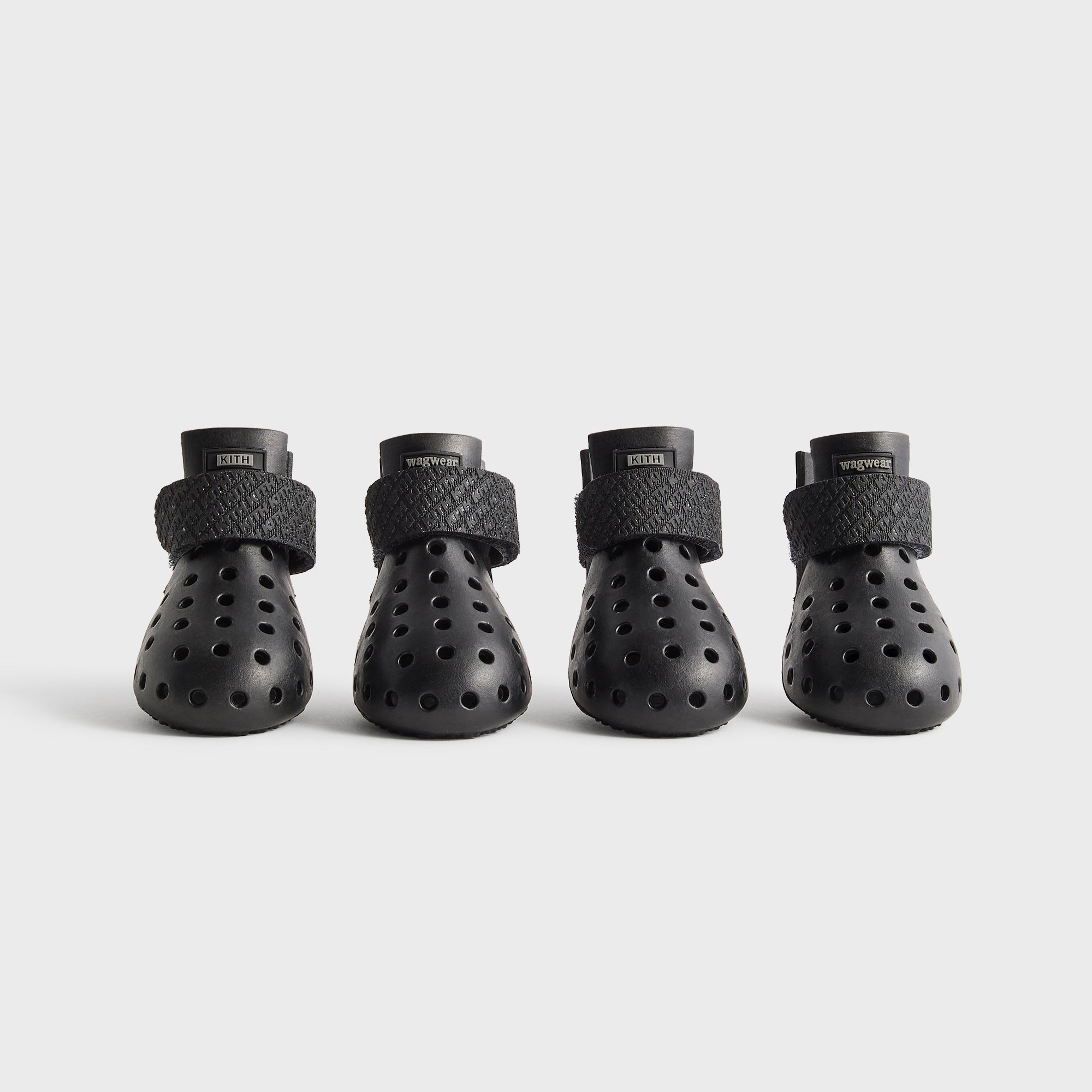Kith for wagwear Nylon Rainbreaker - Black – Kith UK