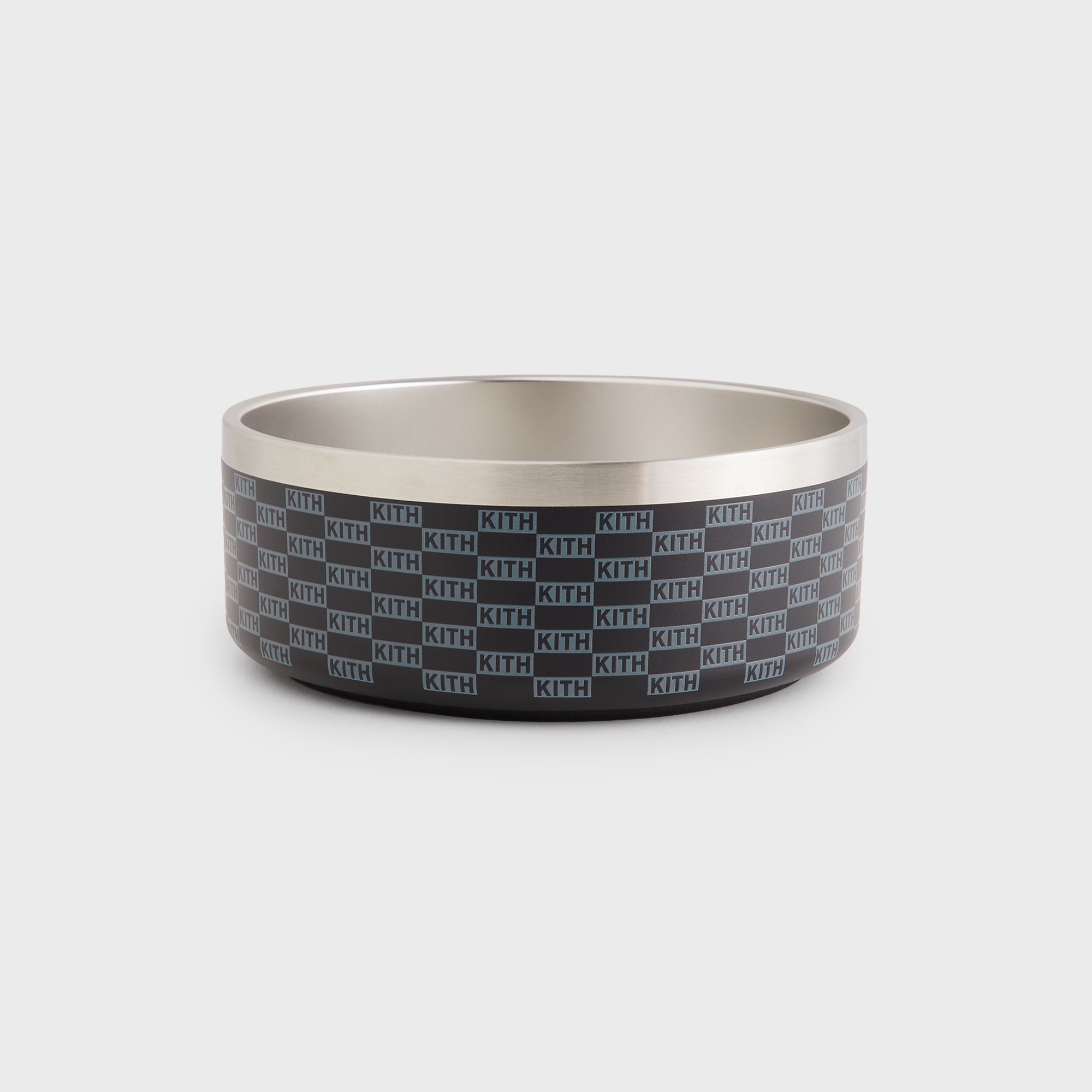 Kith for wagwear Metal Dog Bowl - Black – Kith UK