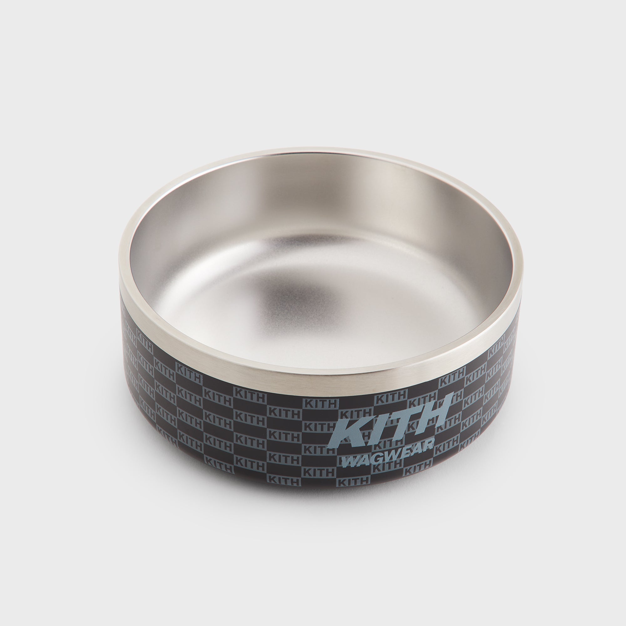 Kith for wagwear Metal Dog Bowl - Black – Kith UK