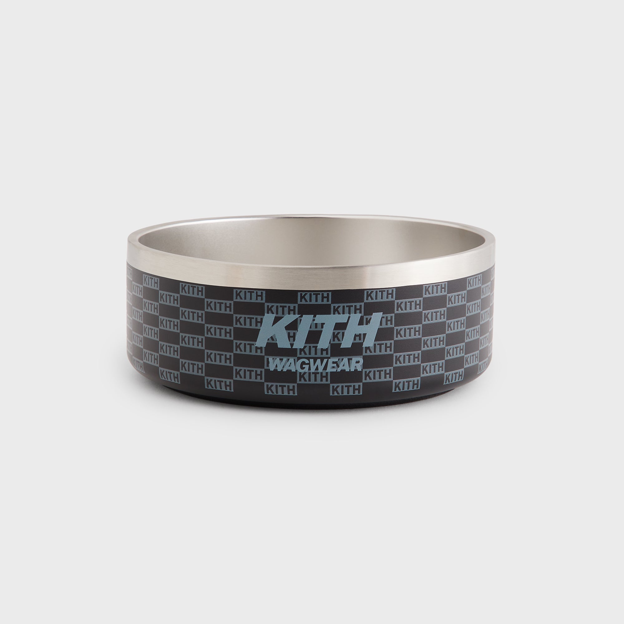 Kith for wagwear Metal Dog Bowl - Black – Kith UK