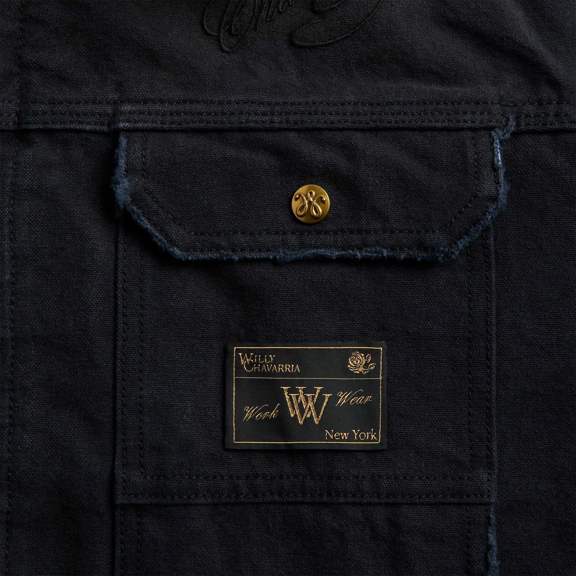 Willy Chavarria Stotckton Work Jacket - Black