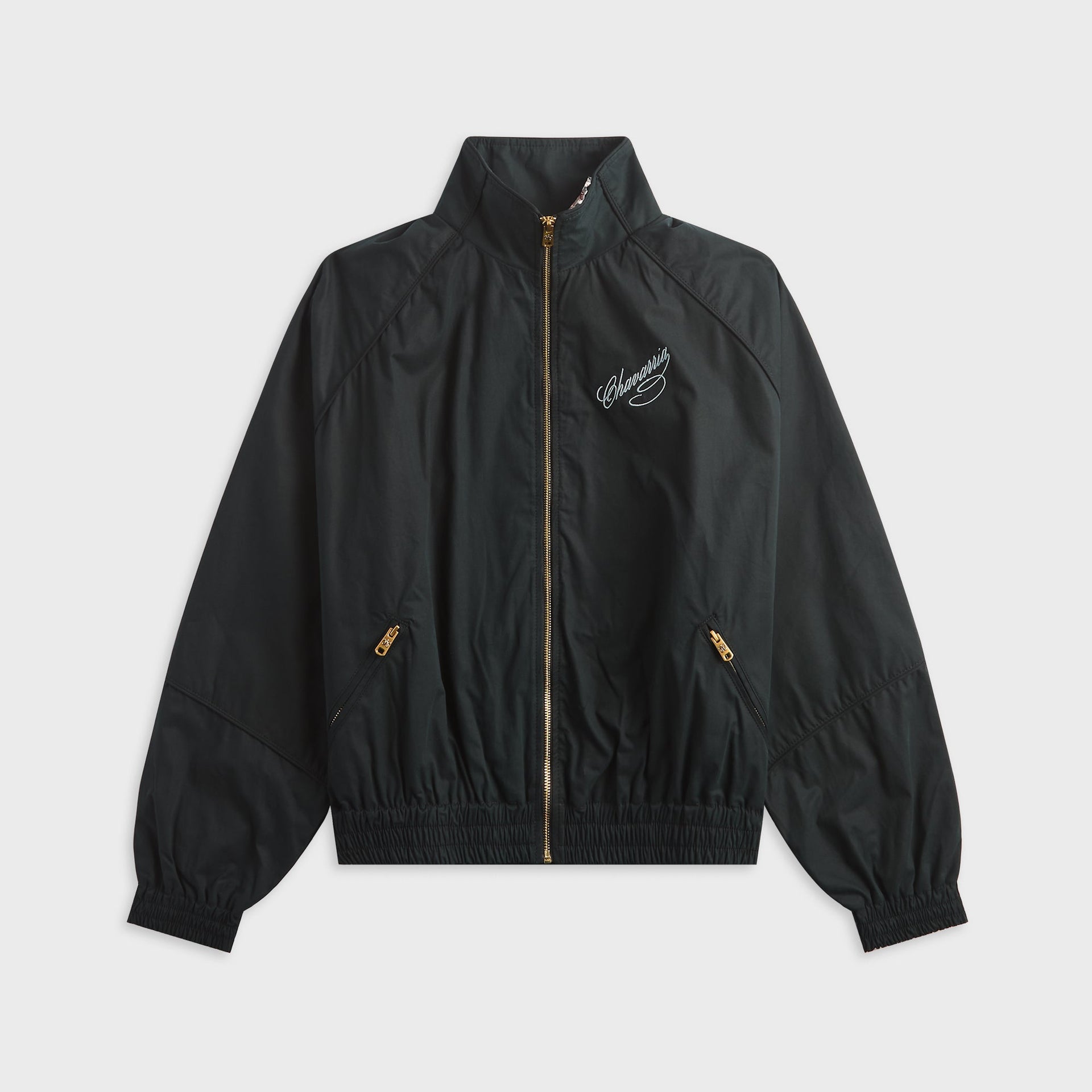 Willy Chavarria Maxfield Ruff Rider Track Jacket - Black