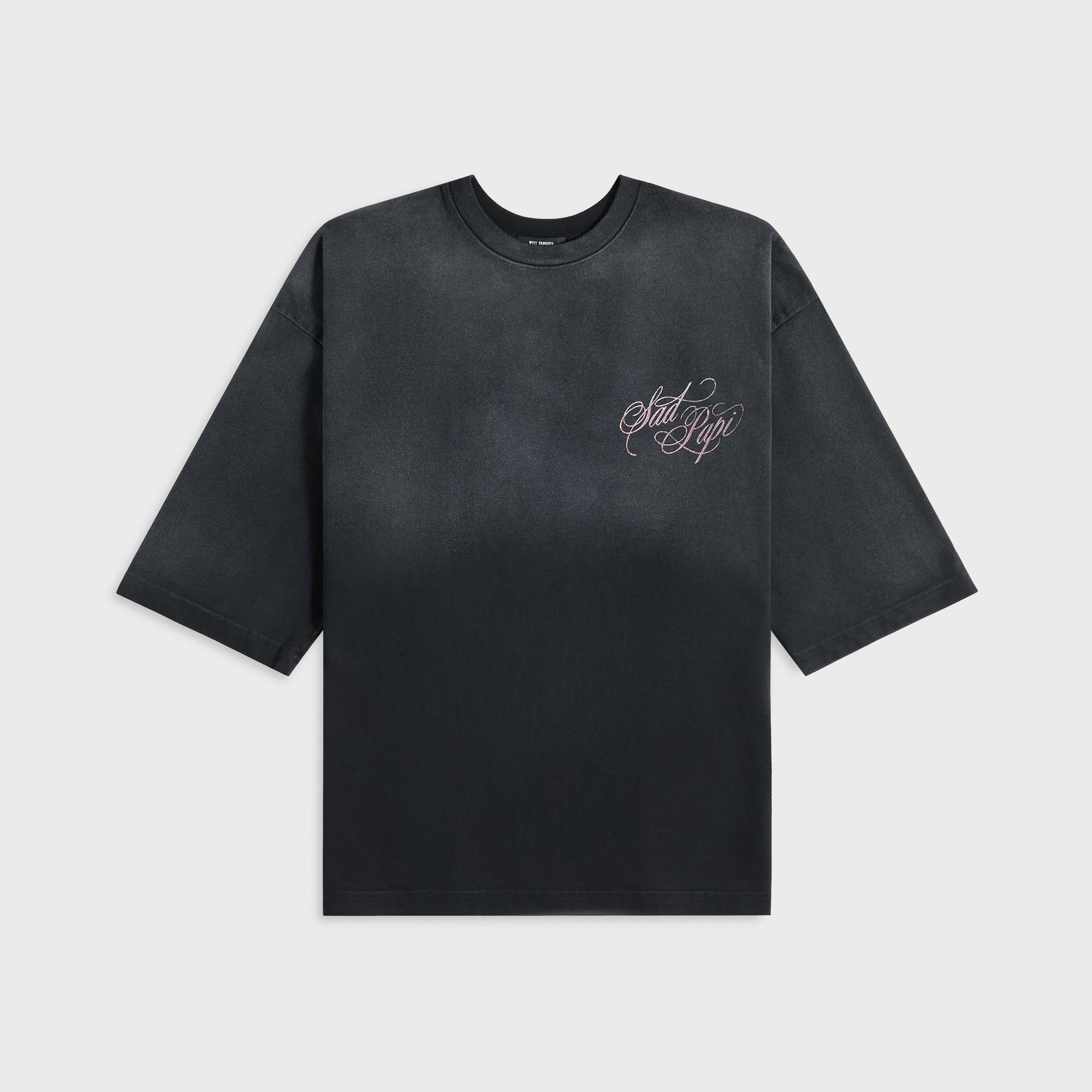 Willy Chavarria Sad Papi Buffalo Tee - Black