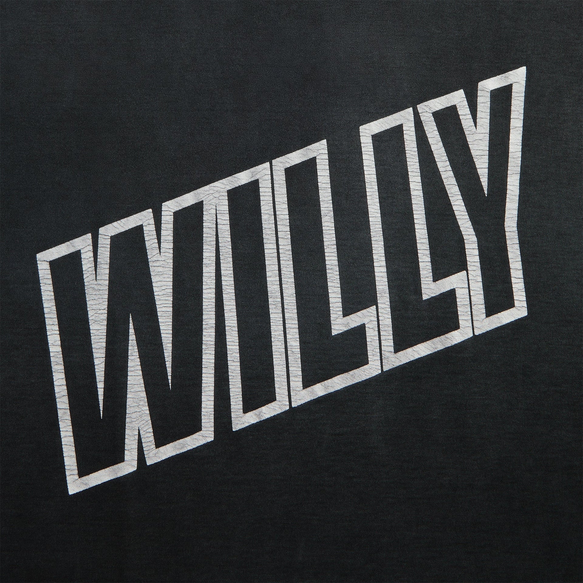 Willy Chavarria Inside Out "Willy" Buffalo Tee - Black