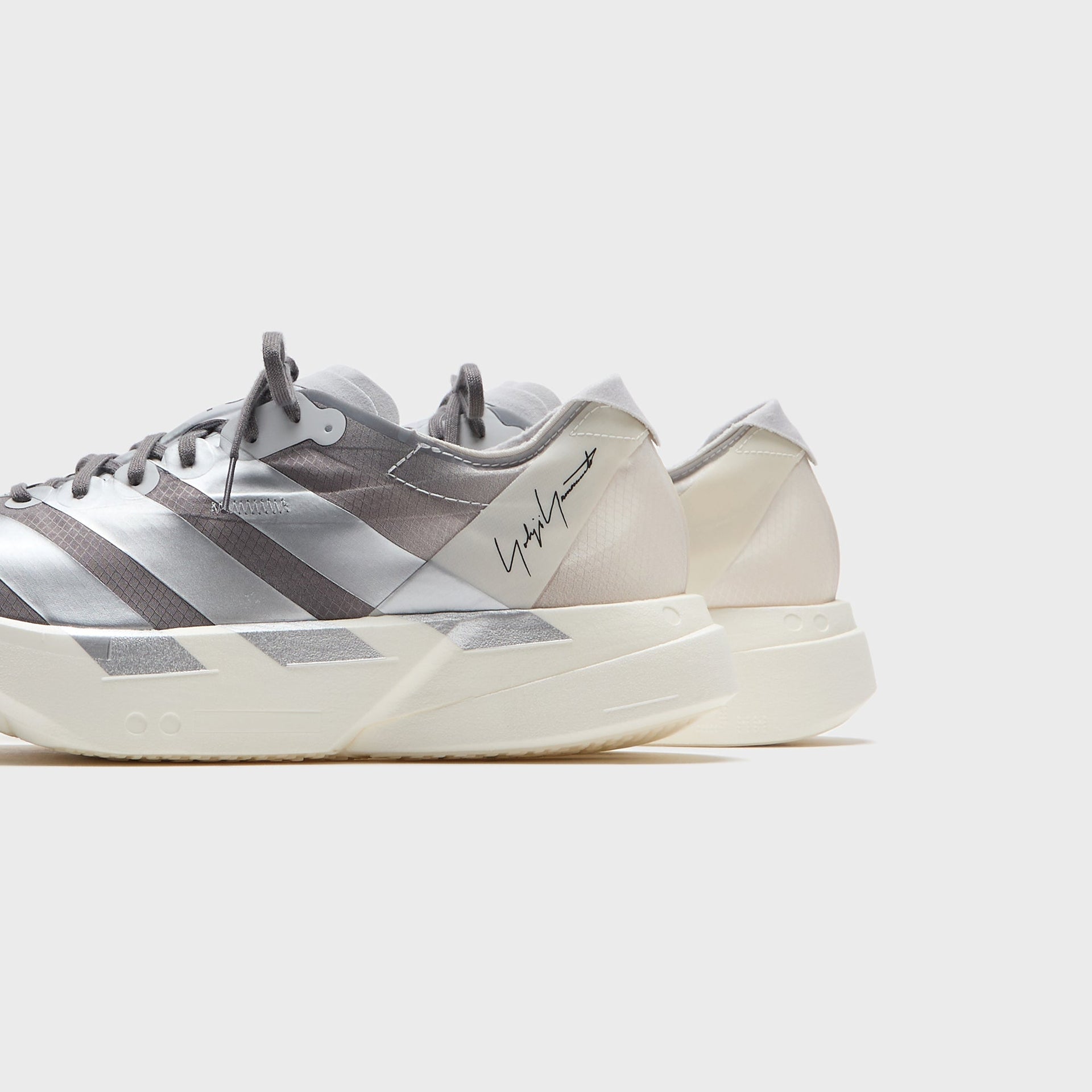 adidas Y-3 Adios Pro 4 - Chalk White / Silver Metallic / Light Solid Grey