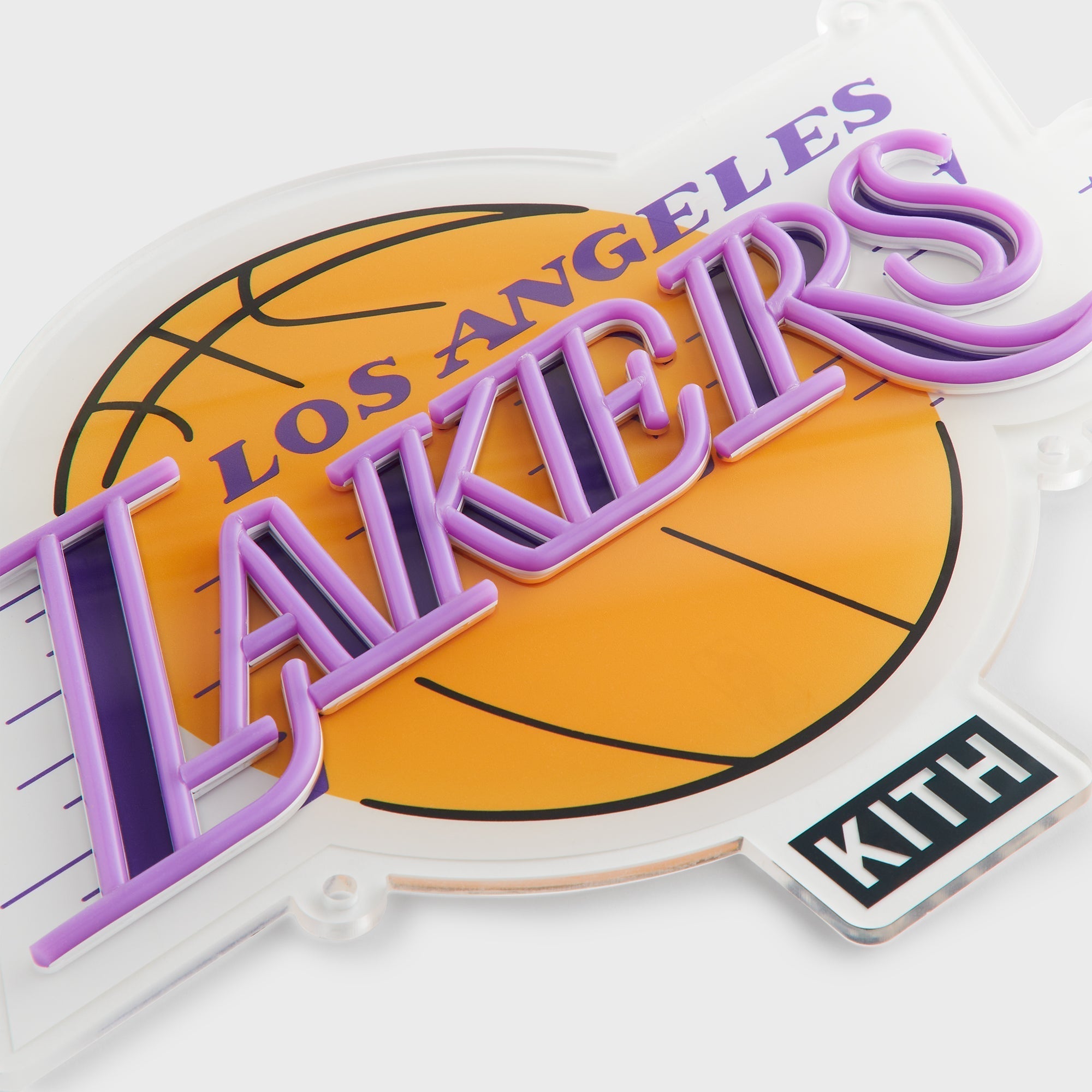 Kith & Yellowpop for NBA All-Star Los Angeles Lakers Neon Sign