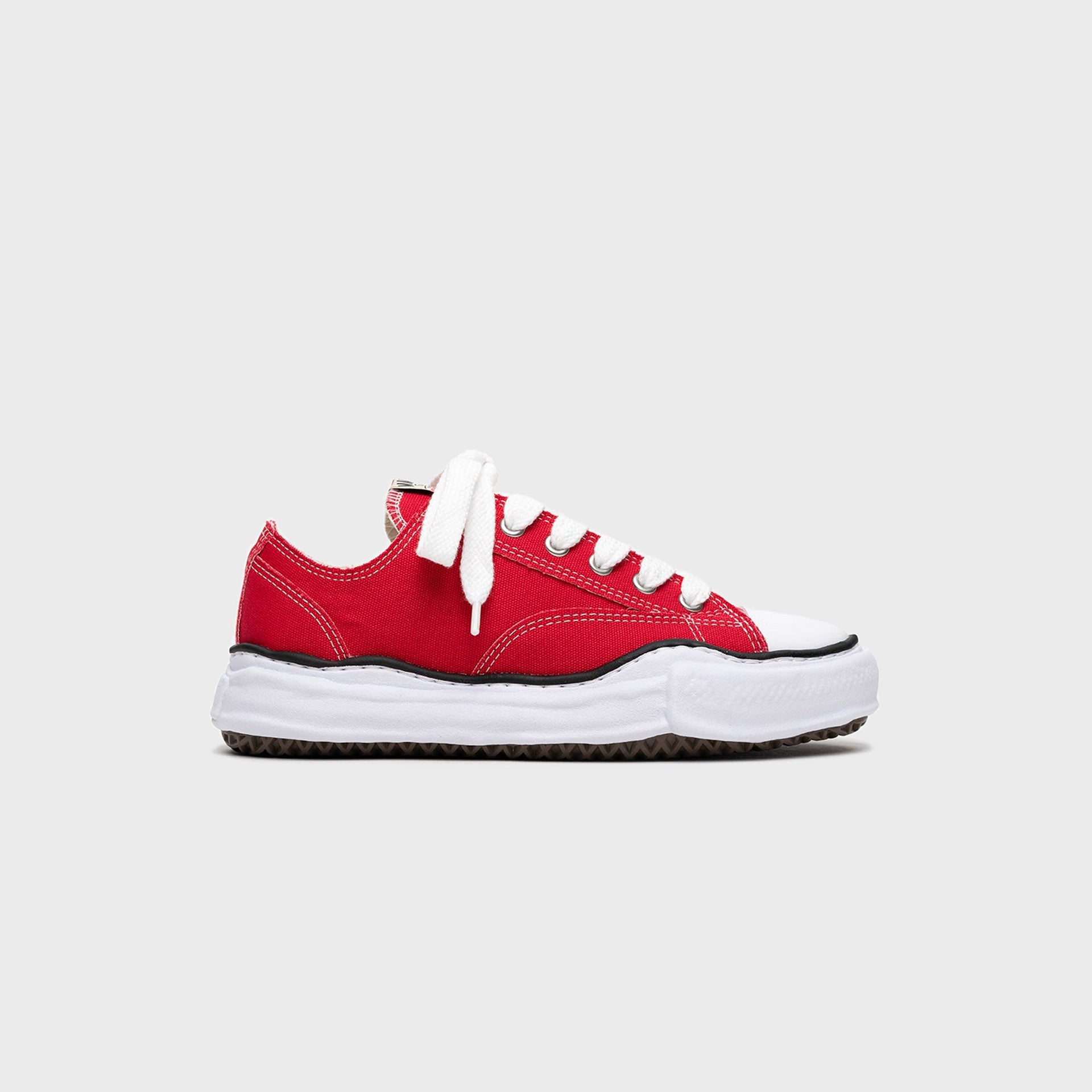 Mihara Yasuhiro Peterson OG Sole Canvas Low Top - Red