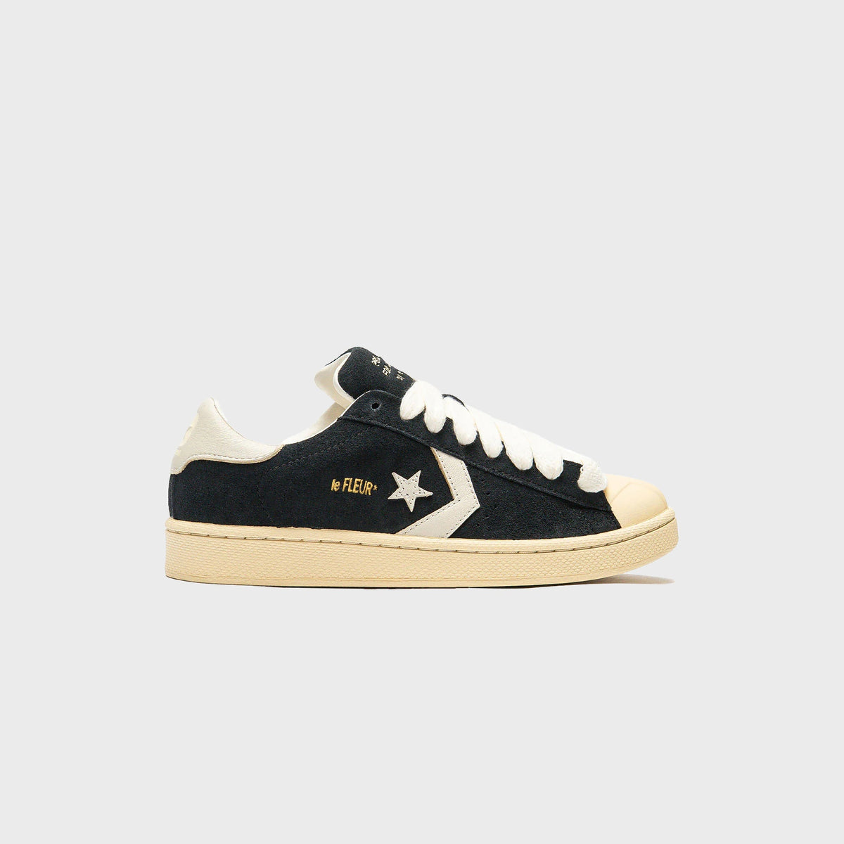 Converse x GOLF le FLEUR* 1908 Pro Leather - Black / Pristine / Banana Crepe