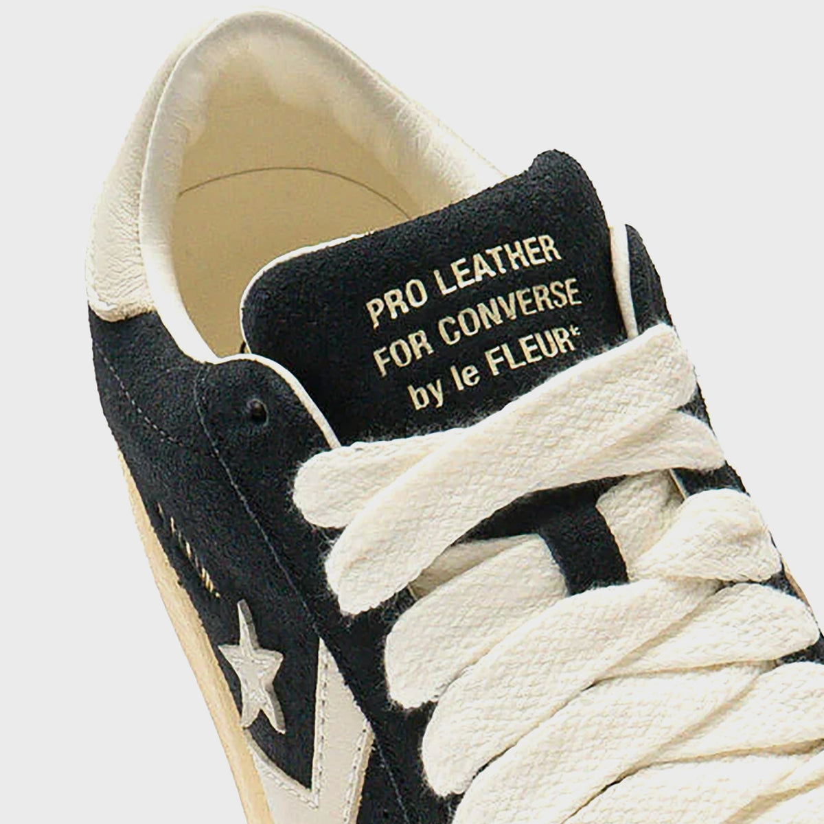 Converse x GOLF le FLEUR* 1908 Pro Leather - Black / Pristine / Banana Crepe