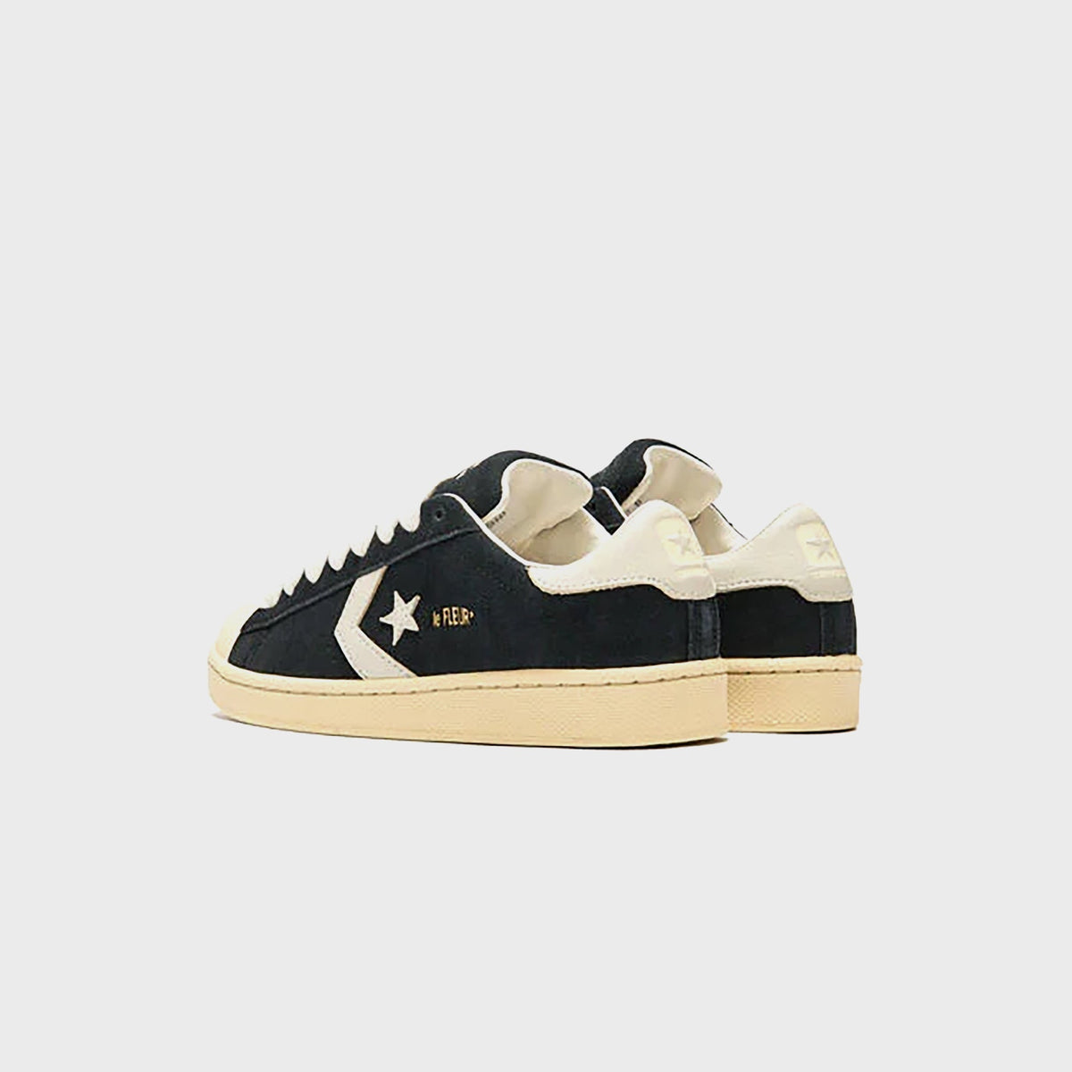 Converse x GOLF le FLEUR* 1908 Pro Leather - Black / Pristine / Banana Crepe