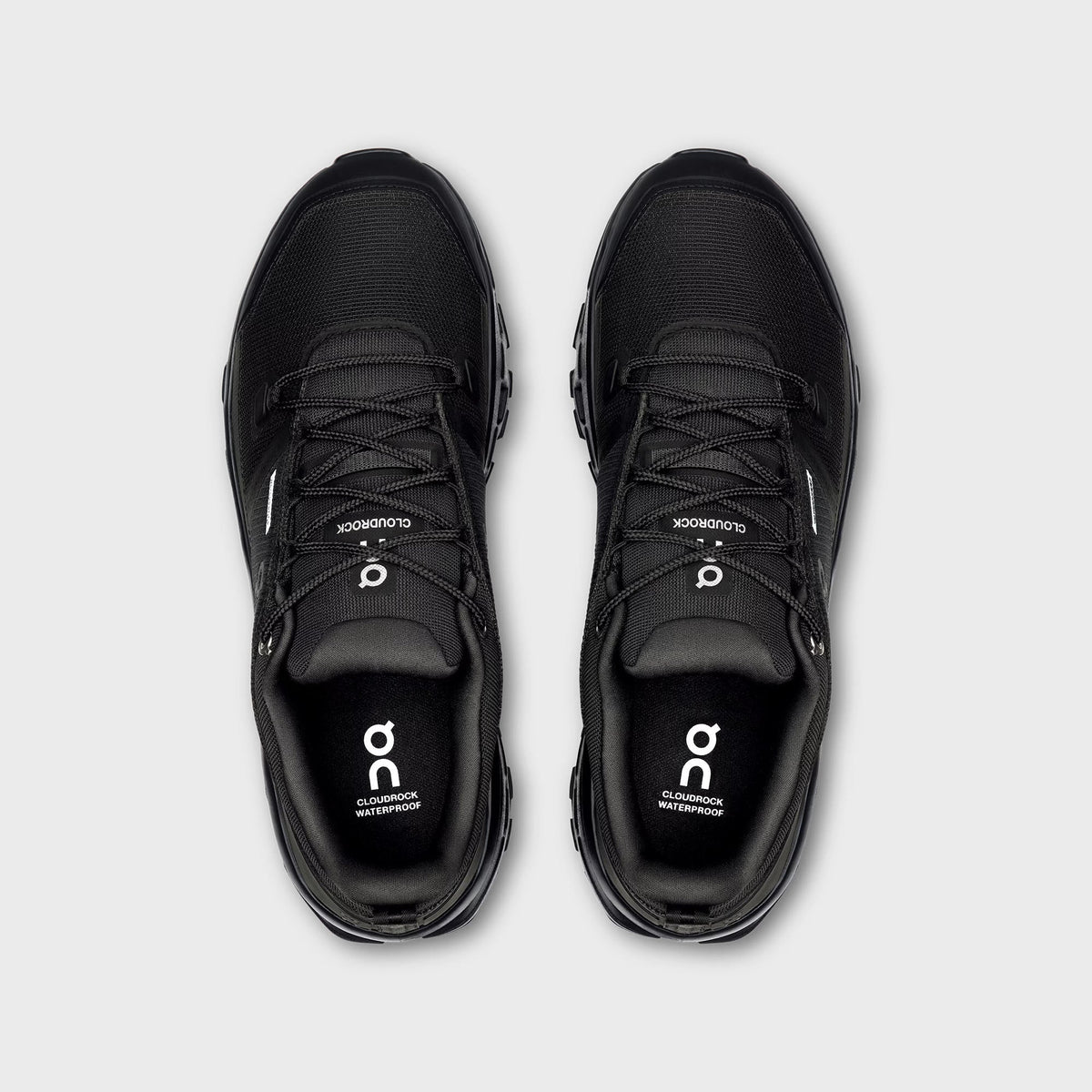 On Running Cloudrock Low Waterproof - Black