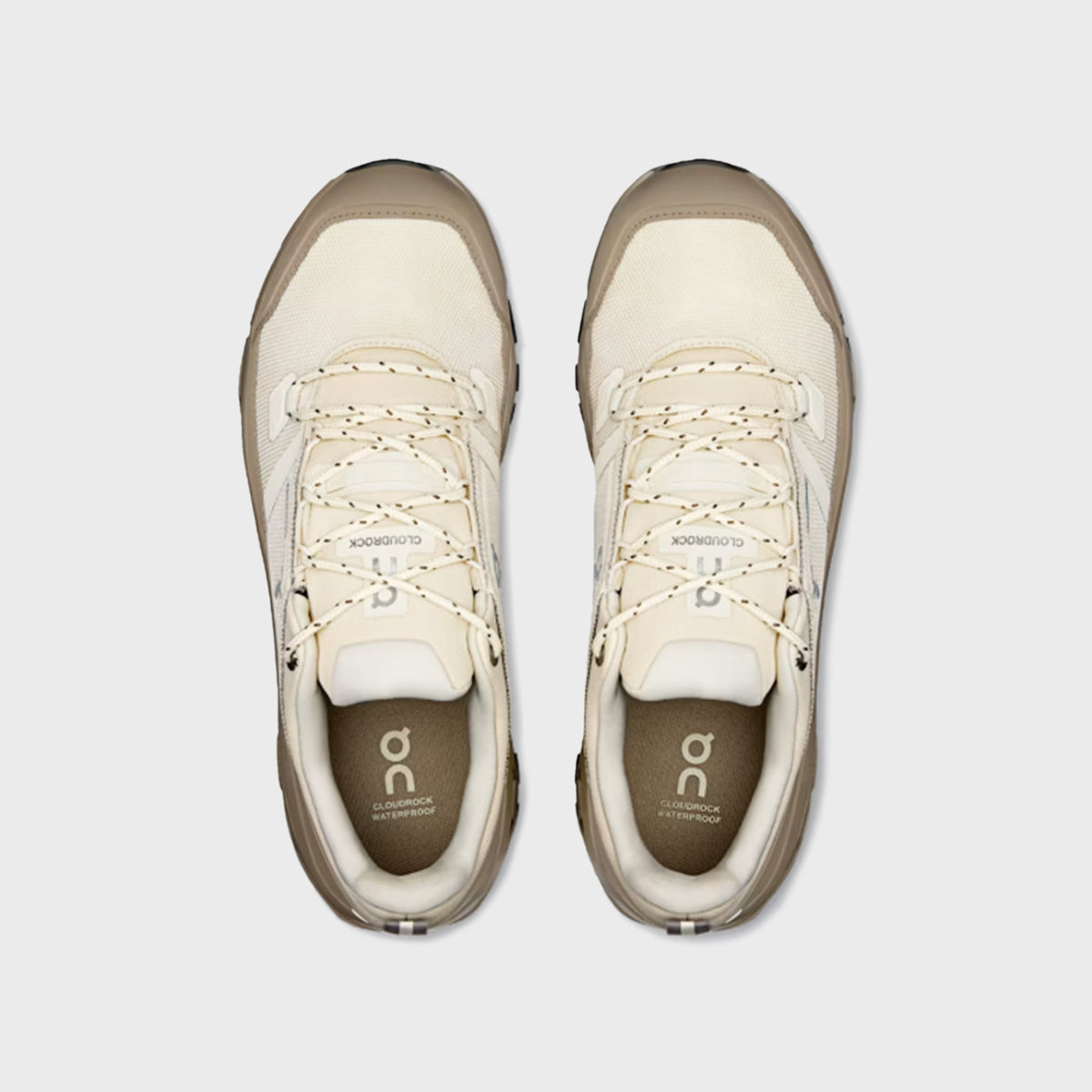 On Running Cloudrock Low Waterproof - Grain / Soba