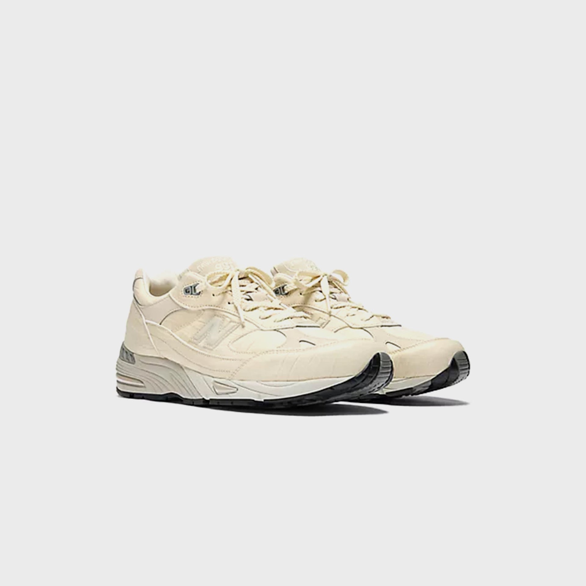 New Balance Made in UK 991v1 - Oyster Gray / Pistachio Shell / French Oak