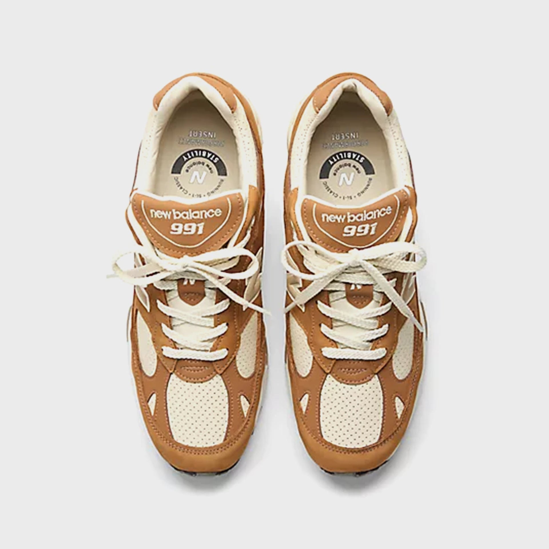New Balance Made in UK 991v1 - Chipmunk / Birch