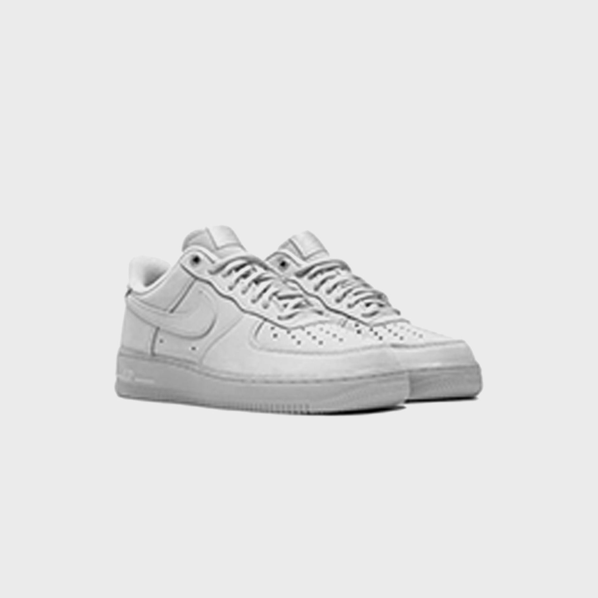 Nike Air Force 1 `07 - Wolf Grey / Black
