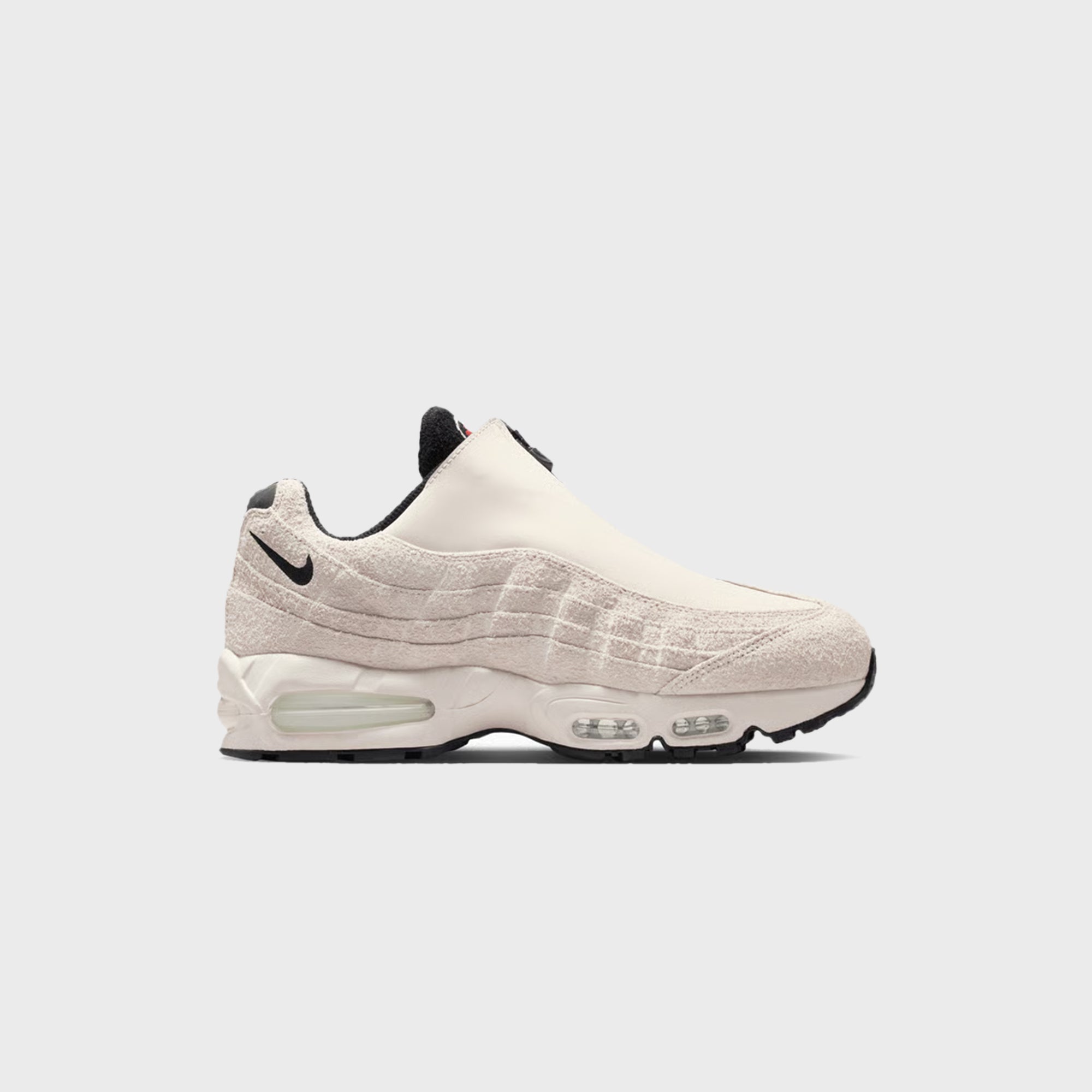 Nike Air Max 95 Zip - Phantom / Black / Light Crimson / Smoke Grey