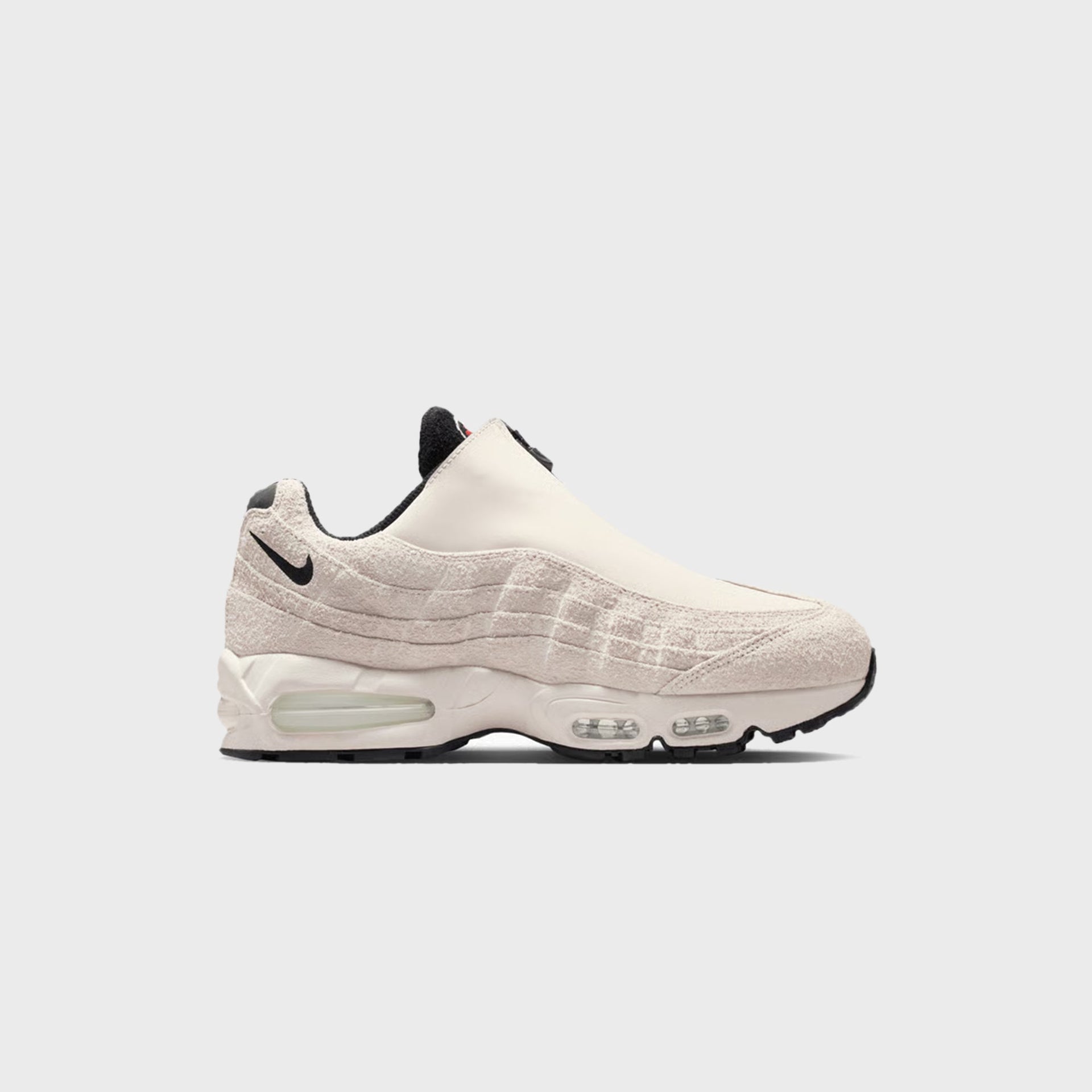 Nike Air Max 95 Zip - Phantom / Black / Light Crimson / Smoke Grey