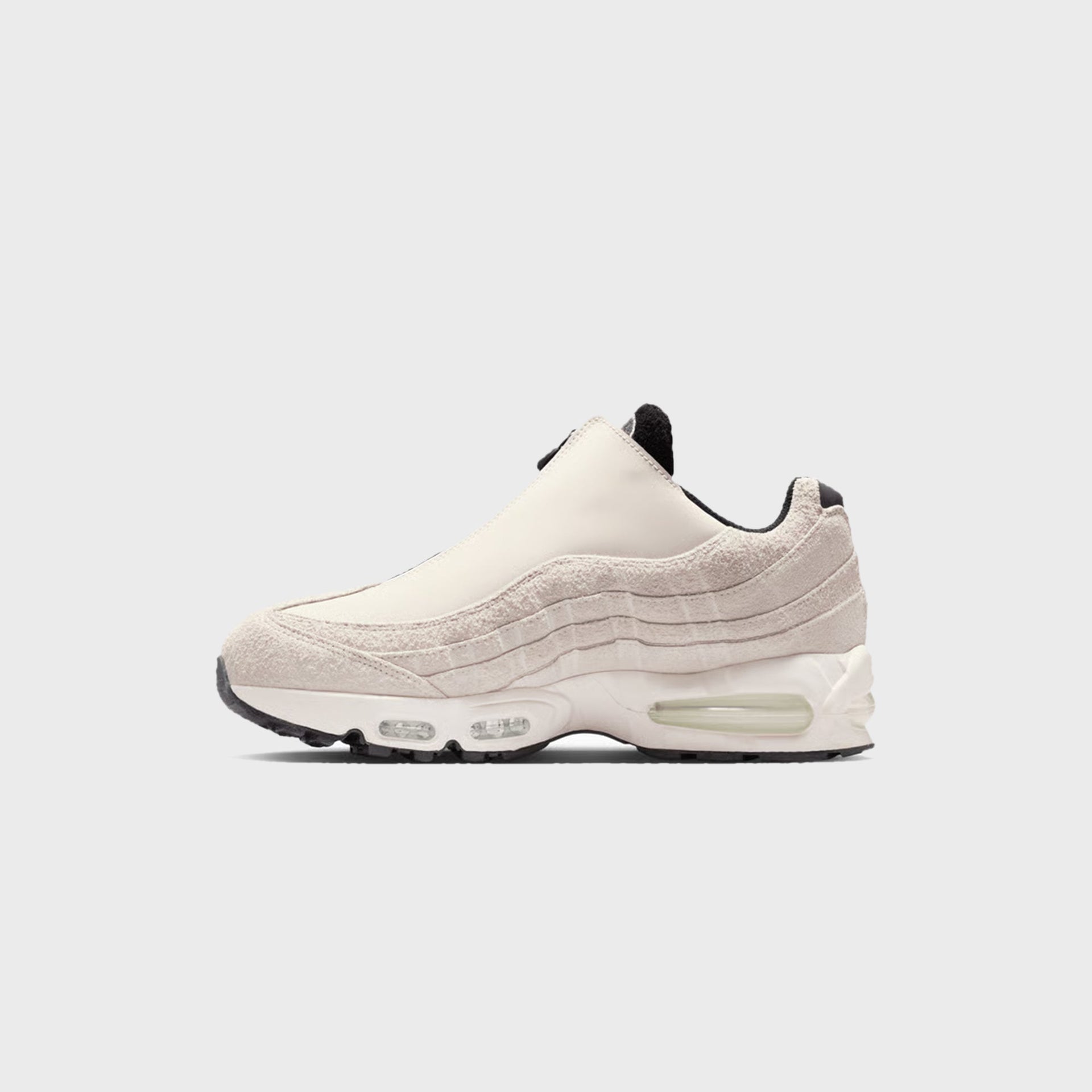 Nike Air Max 95 Zip - Phantom / Black / Light Crimson / Smoke Grey