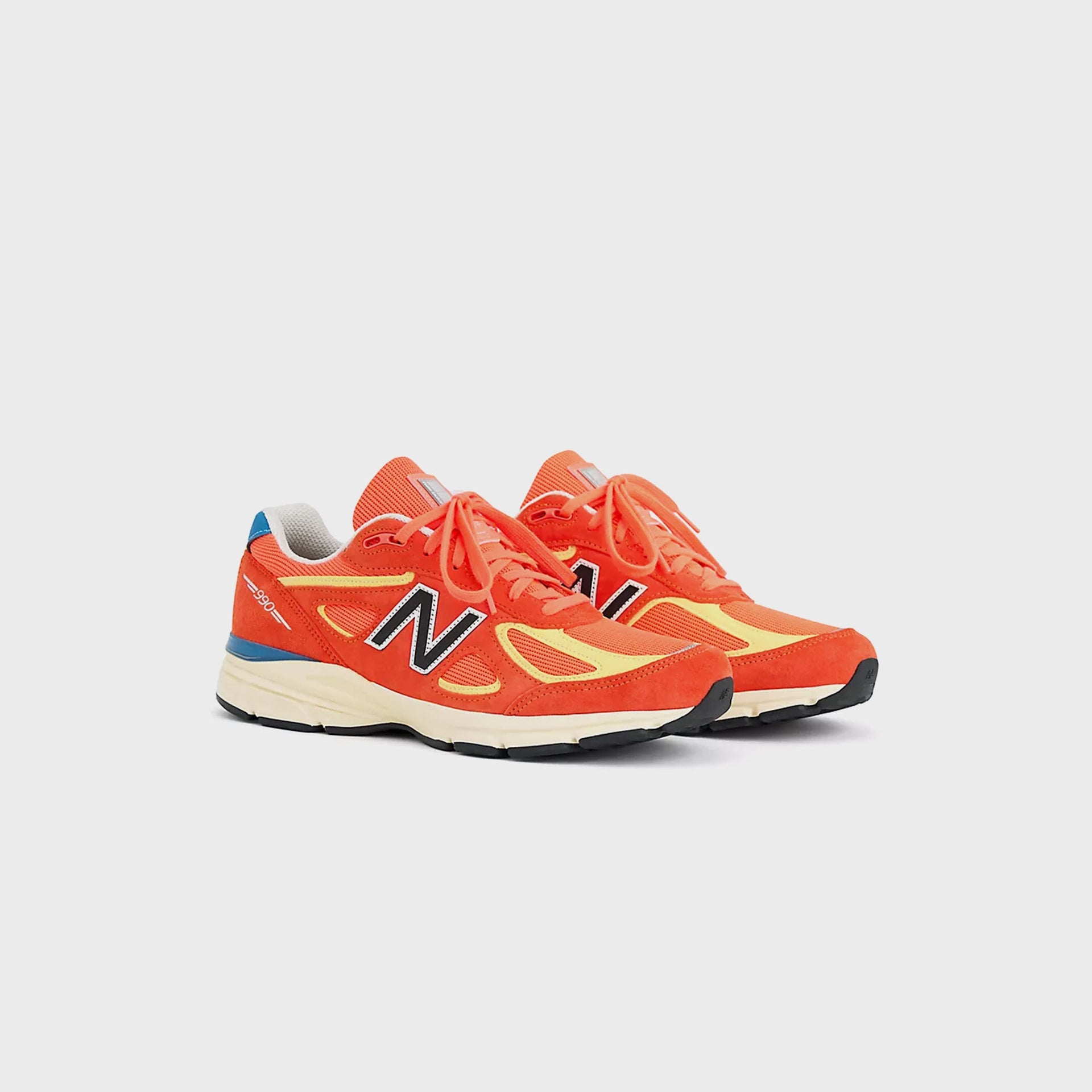 New Balance Made in USA 990v4 - Urgent Red / Maize / Sea Stone
