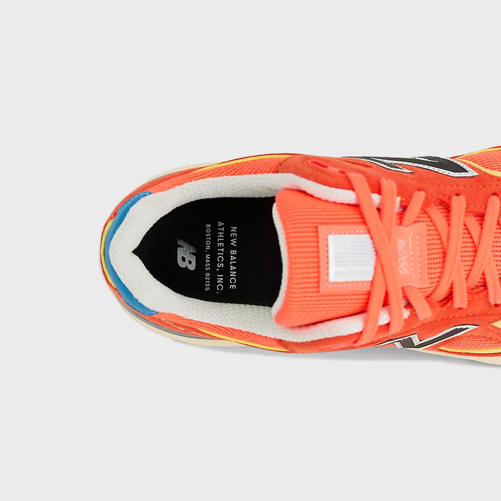 New Balance Made in USA 990v4 - Urgent Red / Maize / Sea Stone