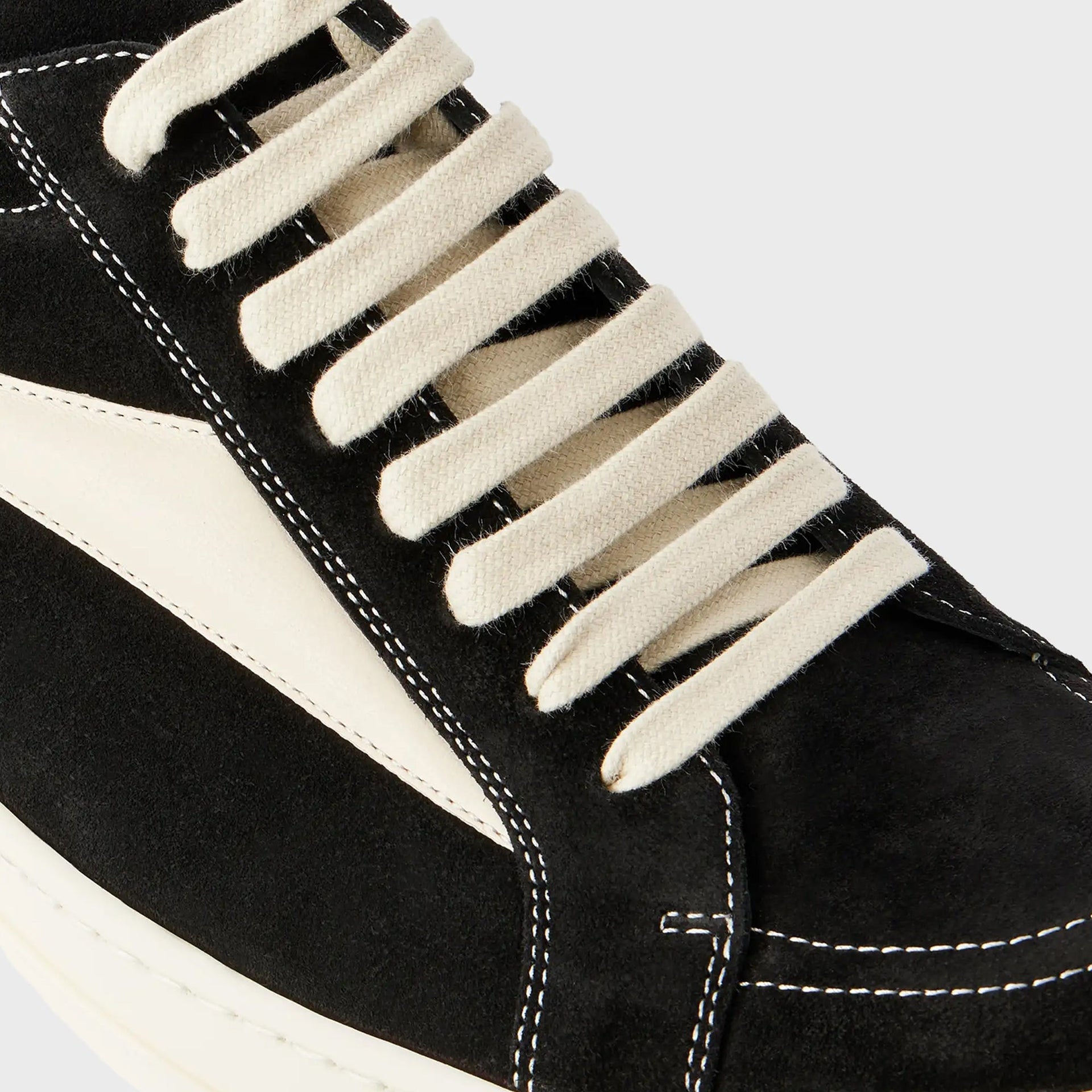 Rick Owens Vintage Sneaks - Black / Milk