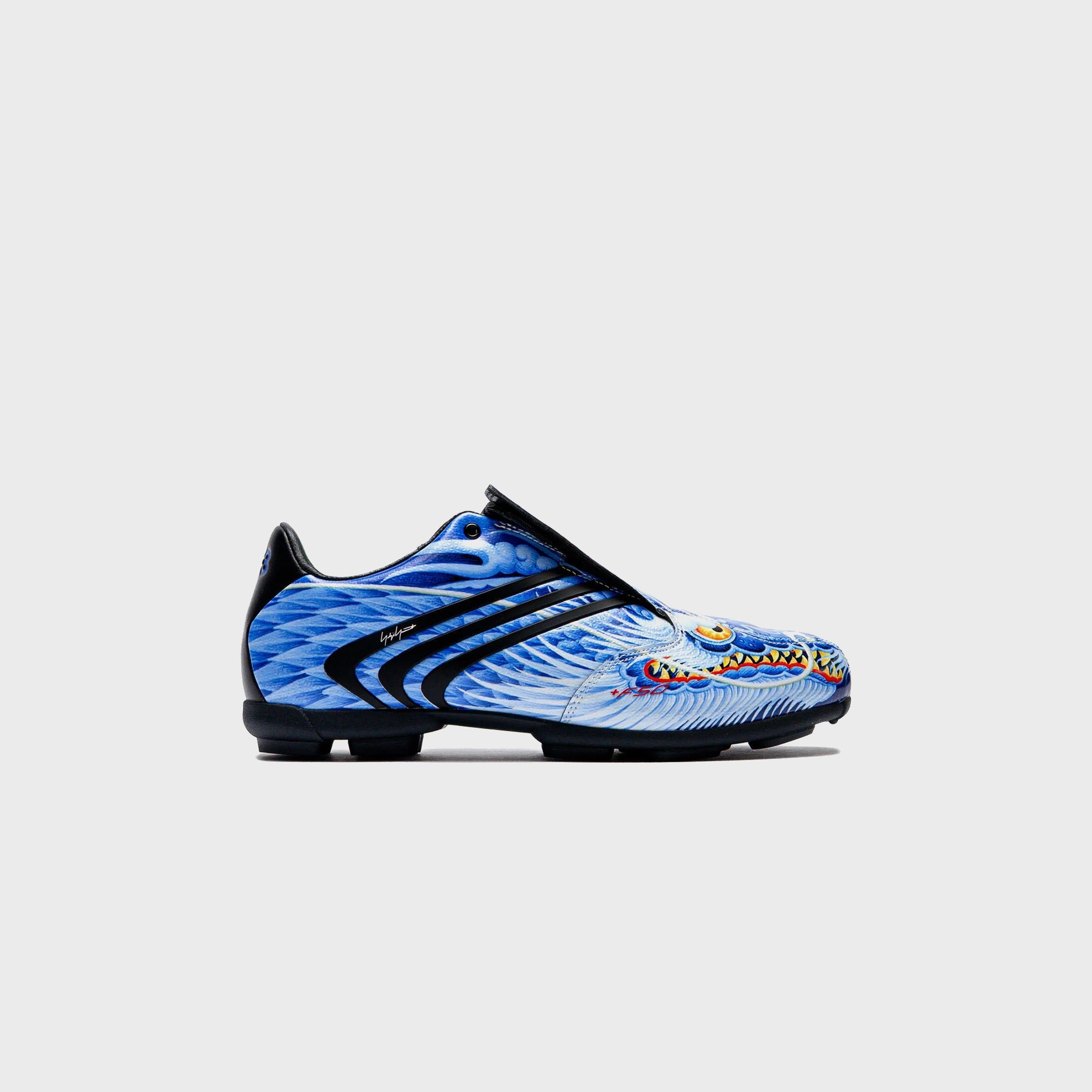 adidas x Y-3 F50 Tunit - Black / Glow Blue – Kith UK